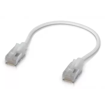 UBIQUITI UNIFI PREMIUM PATCH CABLE. ULTRA-PLONA PINTA EKRANUOTA RJ45 PATCH LAIKAS, SUKURTAS IR OPTIMIZUOTAS 10 GBE TINKLAMS (0,15 M)