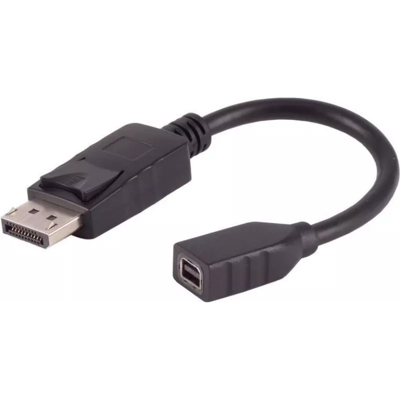 DisplayPort adapteris ShiverPeaks BS10-01031, 4K palaikymas, 0,2 m kabelis
