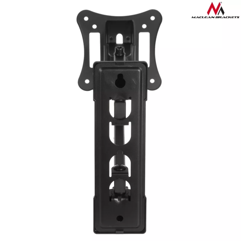 TV / monitoriaus sieninis laikiklis MACLEAN MC-719, ekranams iki 68,6 cm (27 colių), maks. 15 kg, VESA 100x100, juodas