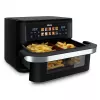 Karšto oro gruzdintuvė Tristar FR-9078 Double 10 L, 2800 W, jutiklinis valdymas, LCD, juoda / nerūdijantis plienas