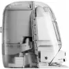 Robot vacuum and wet mop DJI ROMO P (Water Tank Version) — pilka/baltas, 0.26 L dulkių, 4 L švaraus / 3.2 L nešvaraus vandens, 5000 mAh baterija