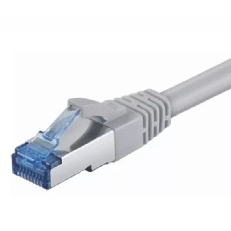 Tinklo kabelis M-Cab CAT6a S-FTP RJ-45 5m Pilkas