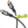 Goobay 64999 HDMI laidas 0,5 m HDMI Type A (Standard) Pilka (64999)