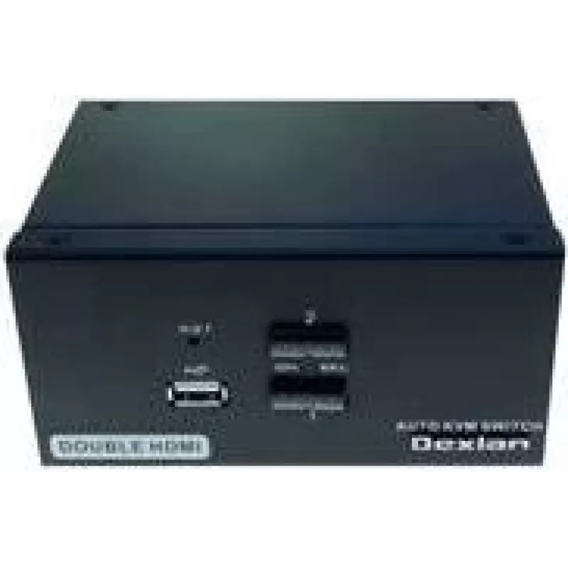 KVM komutatorius Dexlan 061092, 2 prievadų HDMI, 1 vietinis naudotojas