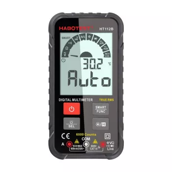 Tikrasis RMS skaitmeninis universalus multimetras Habotest HT112B