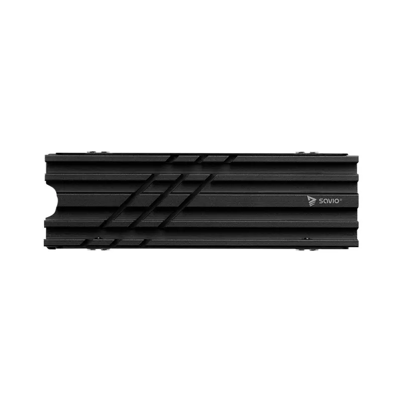 Oro aušintuvas SAVIO M.2 NVMe 2280 AK-60 juodas radiatorius 22x80 mm SSD