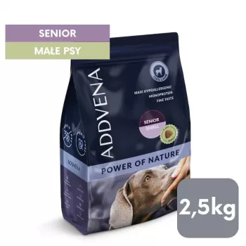 ADDVENA Power of Nature Senior Small Lamb - sausas šunų ėdalas - 2,5 kg