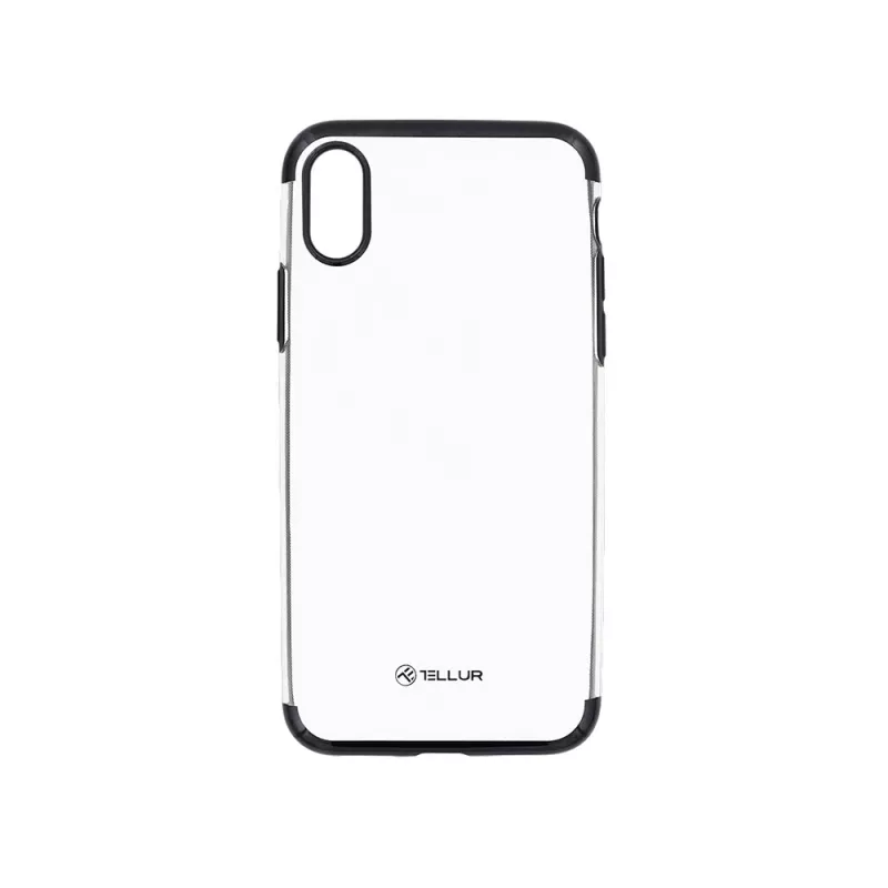 Dėklas Tellur iPhone X TLL121213 14,7 cm (5,8 col.) juodas permatomas