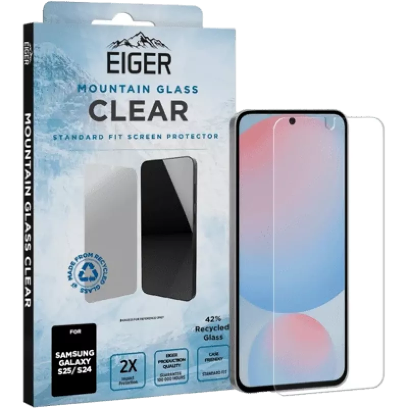 Eiger SP Mountain Glass Clear Galaxy S25/S24 (EGSP01018)