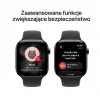Išmanusis laikrodis „Apple Watch Series 11“ GPS + Cellular 46 mm, tamsiai pilkas titano korpusas, juodas sportinis dirželis M/L