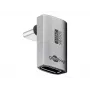 Goobay USB-C adapteris, vertikalus, 90°, trumpas, USB4 — kištukas (74442)