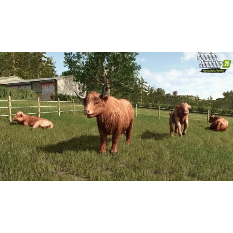 Game Play Station 5 Farming Simulator 25 Highlands Fishing Edition