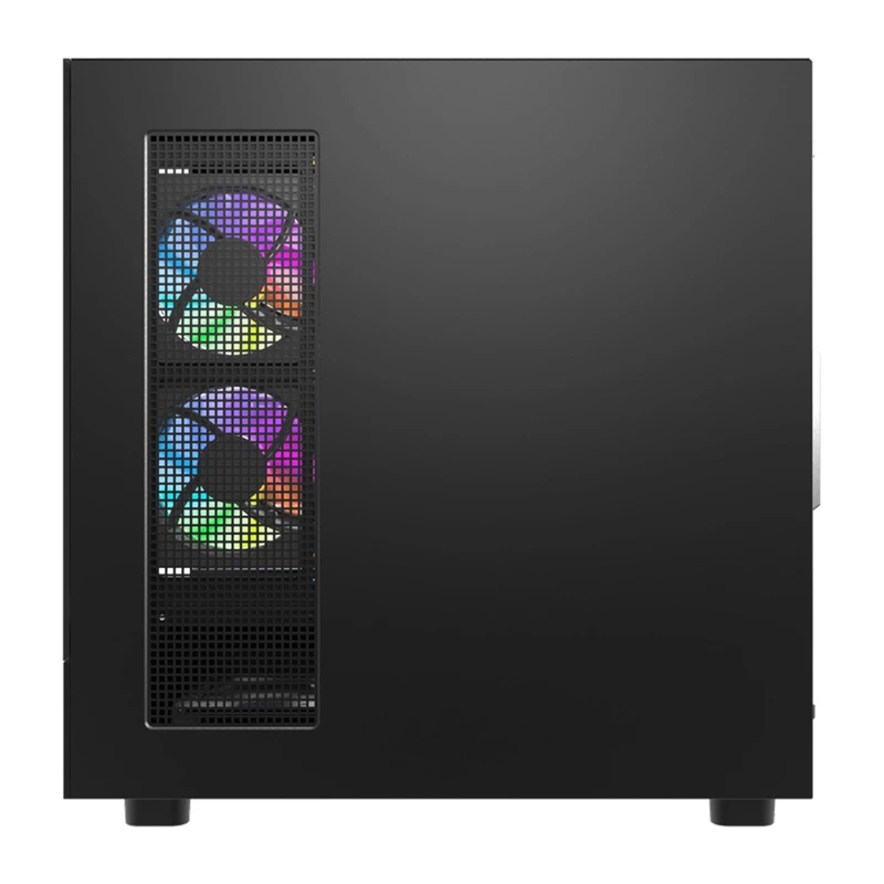 Kompiuterio korpusas DarkFlash DS950 (juodas) — midi bokštas, suderinamas su ATX