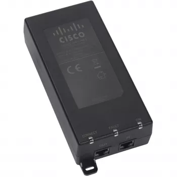 PoE Inžektorius Cisco AIR-PWRINJ6 — iki 30 W, Gigabit Ethernet, IEEE 802.3at, Juodas