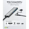 Goobay Slim 4-Port USB-Hub USB-C / USB-A 5 Gbit/s - Plug> 1x (76562)