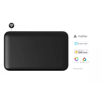 Mill Invisible Smart WiFi Panel Heater | PA700WIFI4B | Skydinis šildytuvas | 700 W | Tinka patalpoms iki 9-12 m² | Juoda | IPX4