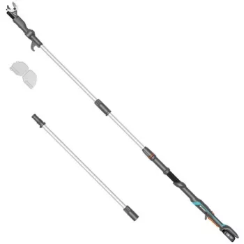 Gardena 14776-20 Elektrinė pjovimo mašina 2,8 cm 18 V Ličio jonų (Li-Ion) Juoda - Sidabrinė (14776-20)