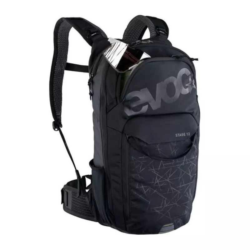 Dviračių kuprinė EVOC Stage Juoda Nylon 12 L 2 L hidratacijai