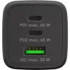 Goobay 64753 Charger for Mobile Devices Headphones - Smartphone - Tablet Juoda AC Fast Charging vidinis (64753)
