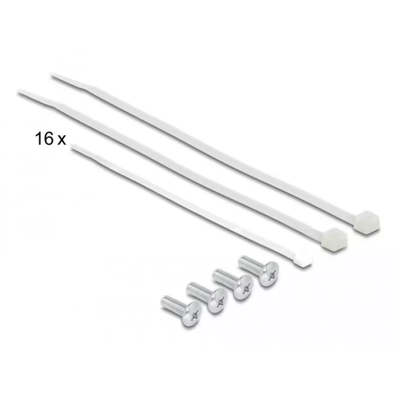 DeLOCK 66876 pataisų skydas 1U Cat6a juodas metalinis