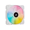 Corsair iCUE SP120 RGB ELITE Performance 120mm Balta PWM ARGB korpuso ventiliatoriaus trigubas rinkinys