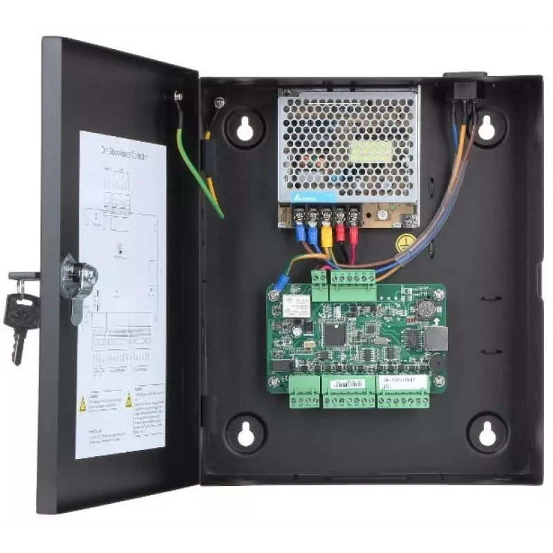 Prieigos kontrolierius Hikvision DS-K2801 Juodas 237x285x69mm