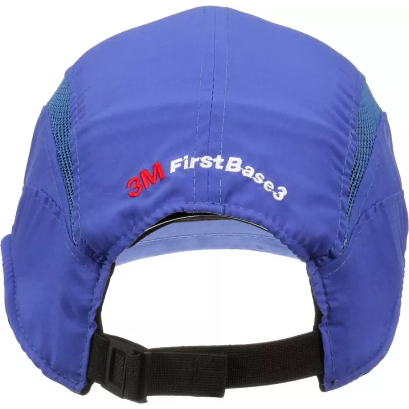 3M Bump Cap First Base 3 Red Baseball-Look 52-65cm EN812 (7100217868)