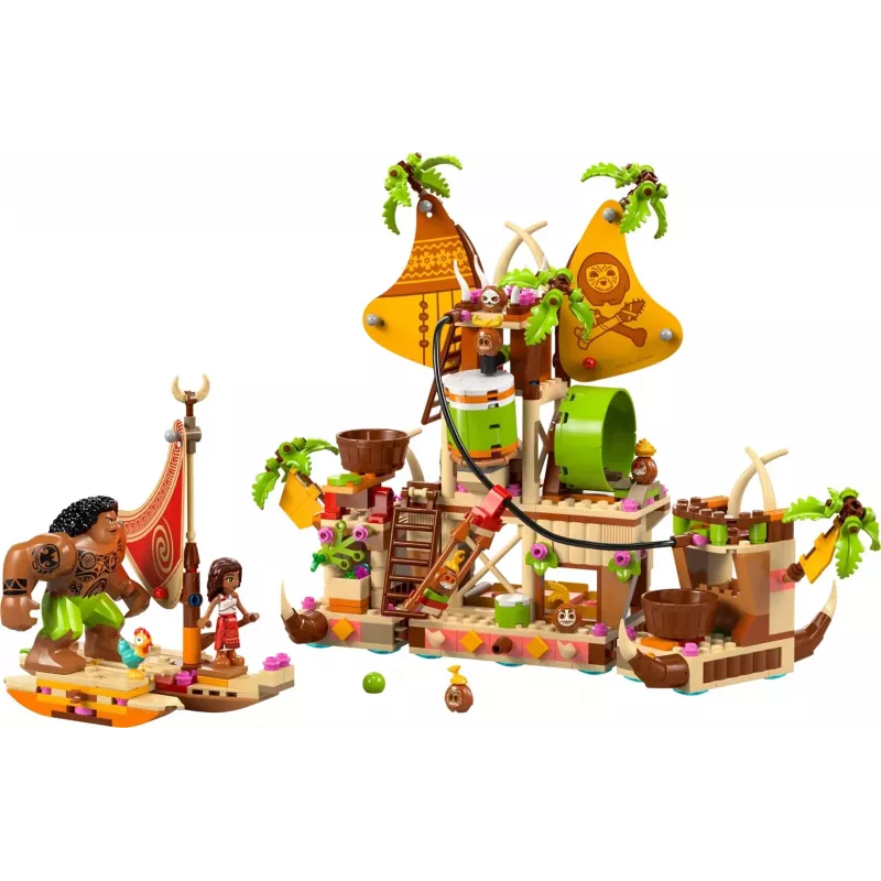 LEGO Disney Kakamora Barge žaidimų rinkinys 43258 — 572 detalės, 2 minifigūrėlės, nuo 7 metų