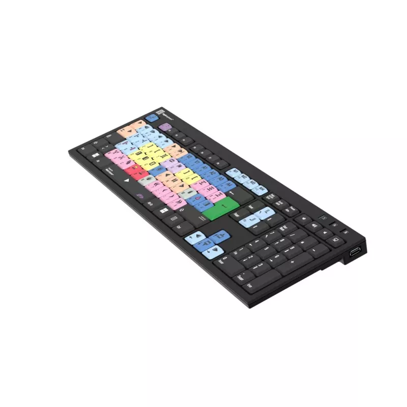 Logickeyboard Avid Media Composer+ LogicLight fr. PC/Juoda