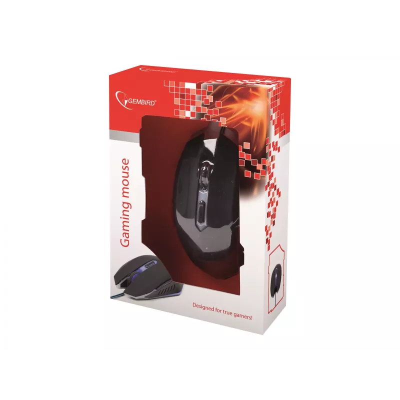 Pelė Gembird MUSG-001-B USB Type-A