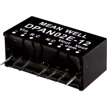 Maitinimo adapteris MEAN WELL DPAN02B-15 2W 15V 18-36V įvestis