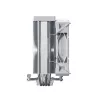 CPU aušintuvas Montech NX400, 120 mm ventiliatoriai, baltas, matmenys 156×74×120 mm, TDP 270 W