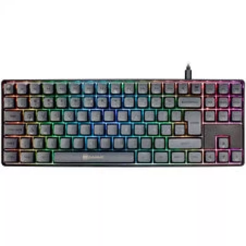GAMIAC TKL90G žaidimų klaviatūra, Kailh Mėlyna - juoda/pilka