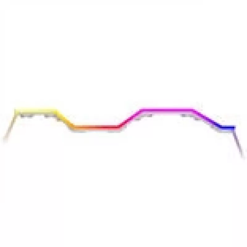 LED juosta HYTE Noodle LN70 ARGB balta — adresuojama ARGB apšvietimo juosta kompiuterio korpusams ir aplinkos apšvietimui