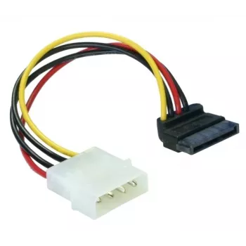 Maitinimo laidas SATA HDD 4 kontaktų kištukas kampinis DeLOCK 60101