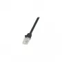 Tinklo kabelis LogiLink 10m RJ45 Cat5e Juodas