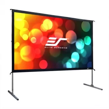 Elite Screens Yard Master 2 – rankinis – 4,57 m (180 colių) – 3,99 m – 2,24 m – 16:9 – sidabrinė – balta