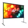 Elite Screens Yard Master 2 – rankinis – 4,57 m (180 colių) – 3,99 m – 2,24 m – 16:9 – sidabrinė – balta