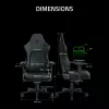 Gaming armchair Razer Iskur V2 Padded seat Juoda