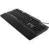 Mechaninė žaidimų klaviatūra „Lenovo Legion K500“ — pilno dydžio 104 klavišų USB, QWERTY JAV anglų k., RGB apšvietimas, pilka / juoda