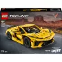 LEGO Technic Corvette Stingray 42205 2-in-1 kabrioletas ir kupė modelis, 732 dalys, 80×270×140 mm