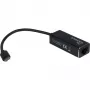 Inter-Tech Argus IT-811 - tinklo adapteris - USB-C - Gigabit Ethernet - juoda (88885438)
