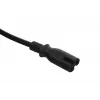 Savio - maitinimo laidas 2 kontaktų V 3m CL-105 juodas - Laidas (CL-105)