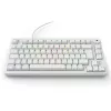 Sharkoon SGK25 75% QWERTZ USB laidinė RGB LED klaviatūra, balta