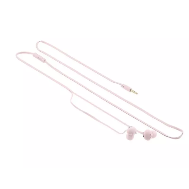 Ausinės Tellur Pixy Pink į ausis įdedamas ausinių laidas