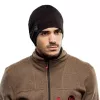 BUFF MERINO LIGHTWEIGHT BEANIE SOLID Juoda viens dydis kepurė, standartinis