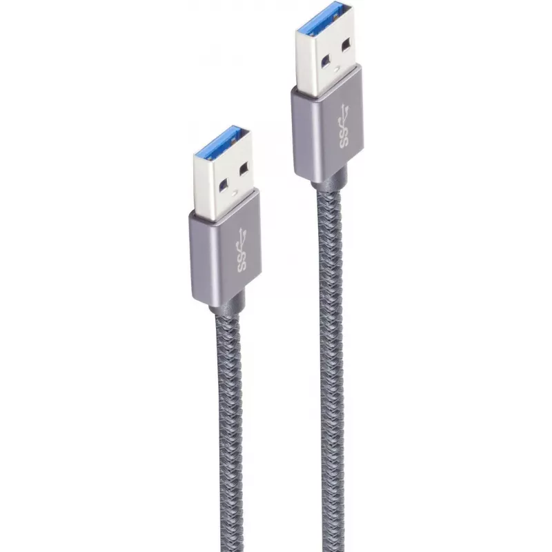 USB laidas shiverpeaks Basic-S USB 3.2 Gen 2 2 m Pilkas