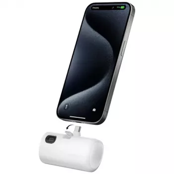 Išorinė baterija 4smarts 541657 5000 mAh Li‑Ion balta USB‑C 2 prievadai PD 2.0 PPS Quick Charge 3.0 3.63 V