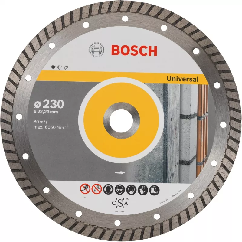Deimantinis pjovimo diskas Bosch Standard for Universal 23 cm 2,22 cm 2,5 mm