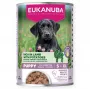 EUKANUBA šlapias šuniukų ėdalas 400 g – receptūra augantiems šuniukams, su aviena ir bulvėmis